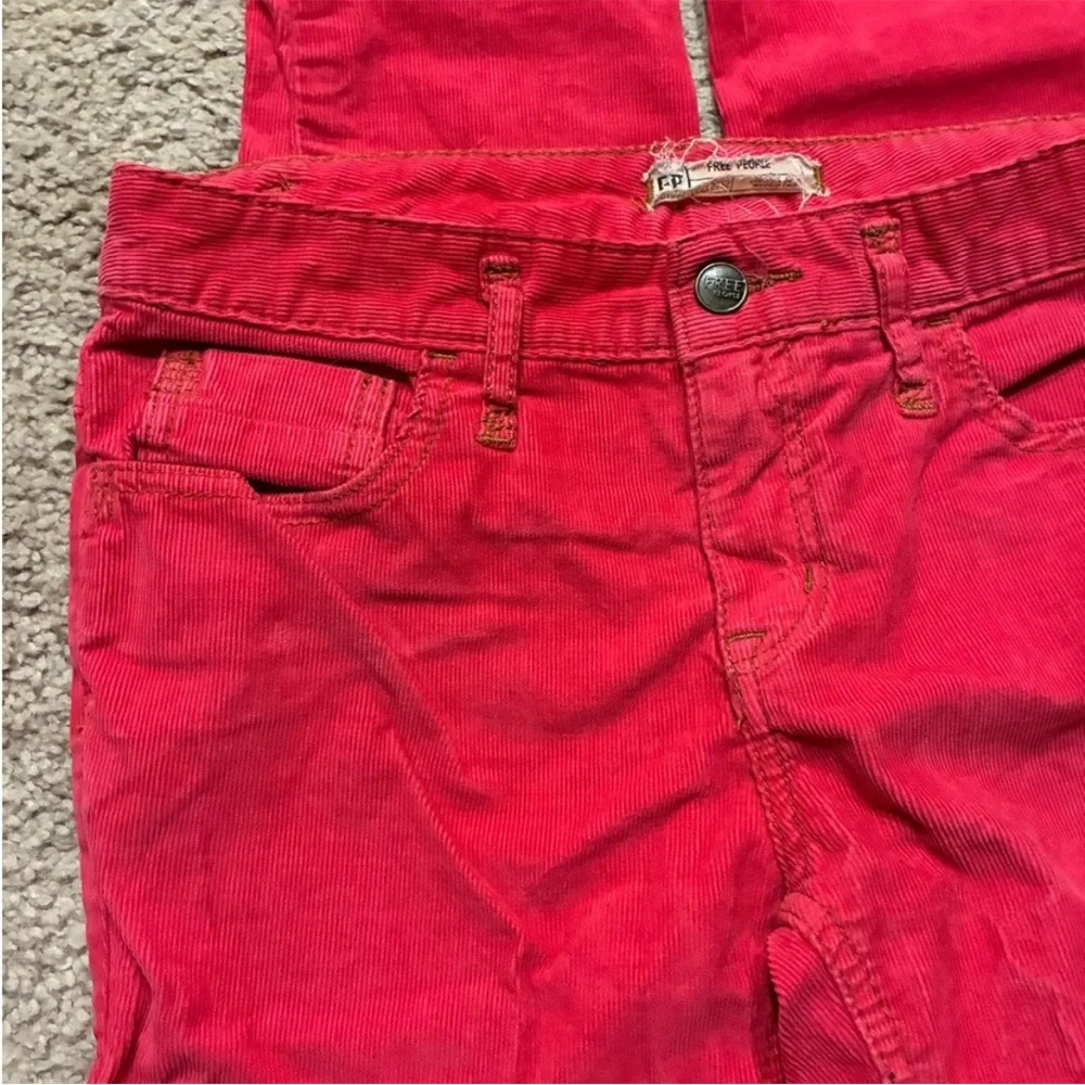 Free People pink jeans